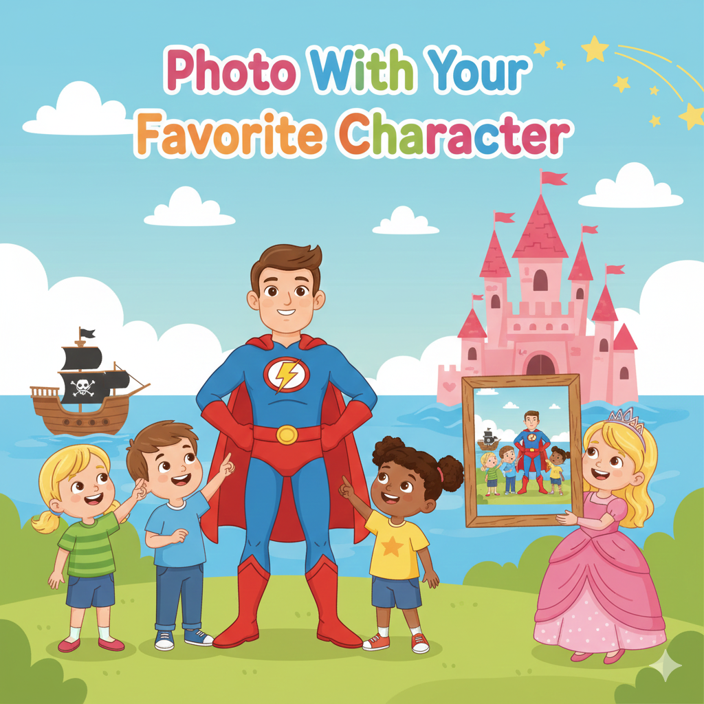 Photo With Favorite Character